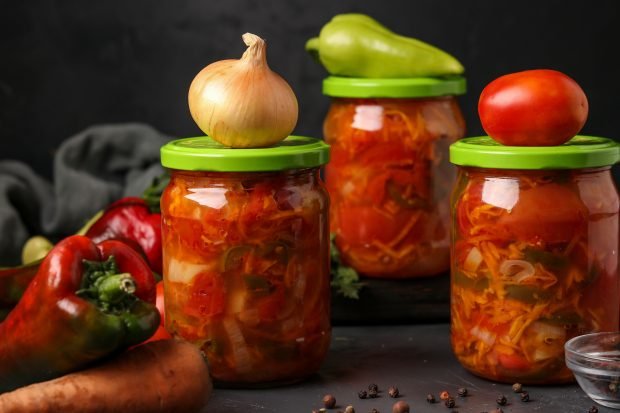 Kuban salad for the winter Kuban salad for the winter