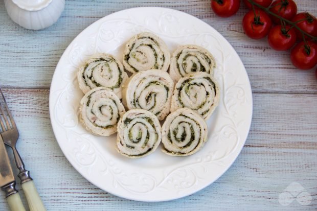 Kurin fillet roulet with spices in the oven Kurin fillet roulet with spices in the oven