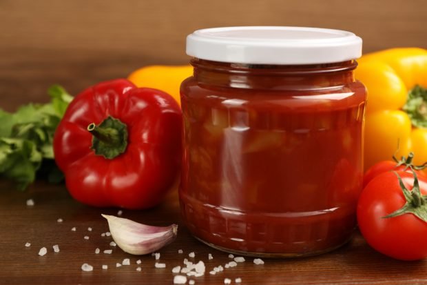 Lecho from Bulgarian pepper for the winter Lecho from Bulgarian pepper for the winter
