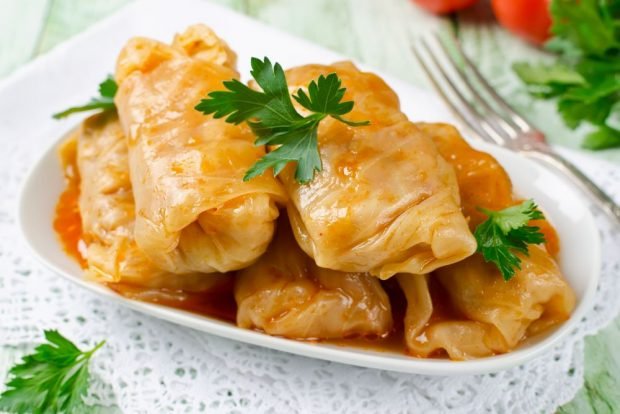 Lenten cabbage rolls Lenten cabbage rolls