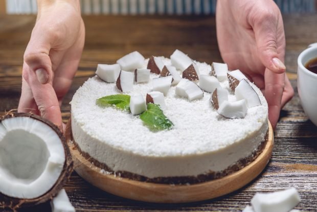 Lenten coconut cake