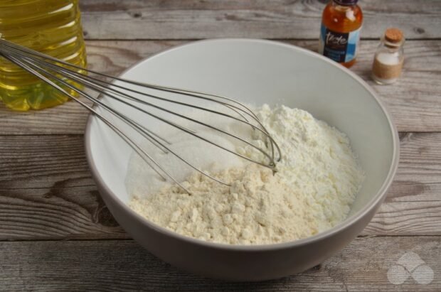 Lenten pancakes with corn starch - recipe photo, step 1