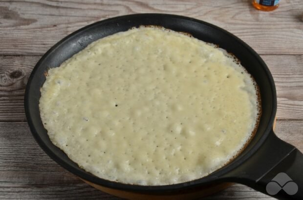 Lenten pancakes with corn starch - recipe photo, step 5
