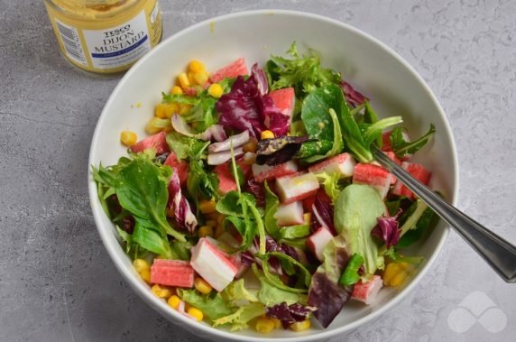 Light crab salad
