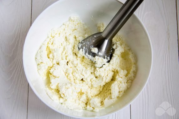Lush cottage cheese casserole - recipe photo, step 1