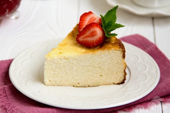 Lush cottage cheese casserole - recipe photo, step 7