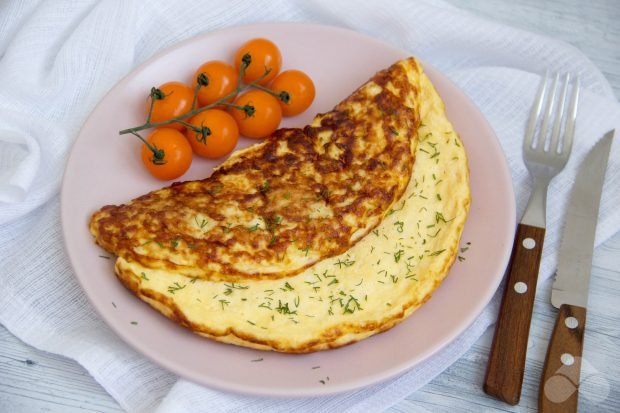 Lush omelet in a slow cooker Lush omelet in a slow cooker