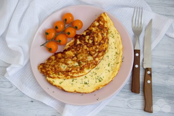 Lush omelet in a slow cooker - recipe photo, step 5