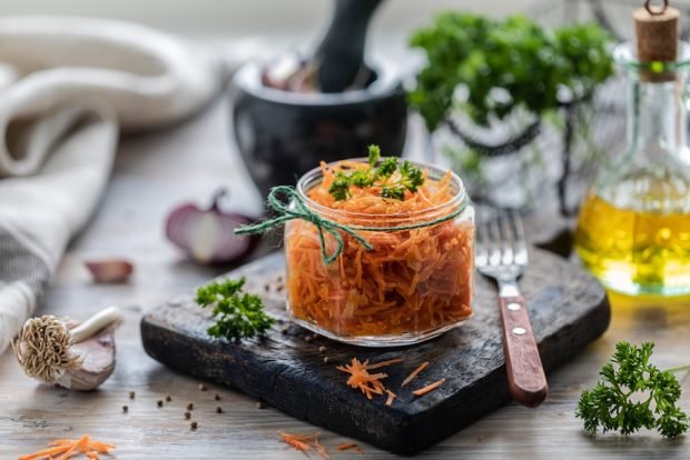 Madame carrot salad for the winter Madame carrot salad for the winter