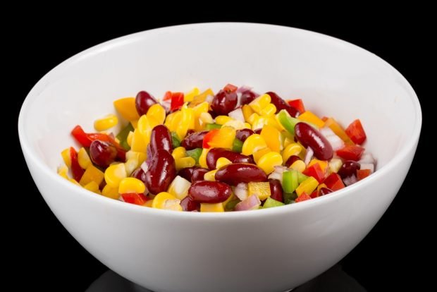 Mexican salad with beans Mexican salad with beans