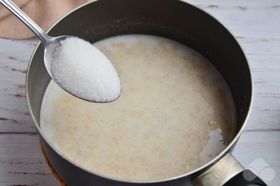 Nursery oatmeal with banana - recipe photo, step 3