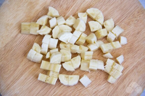 Oatmeal with banana - recipe photo, step 4