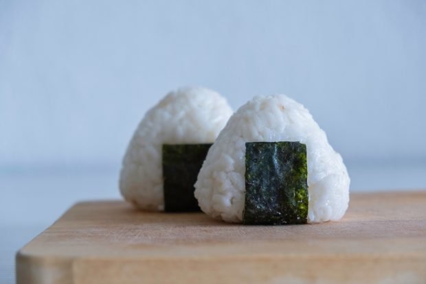Onigiri without fish Onigiri without fish