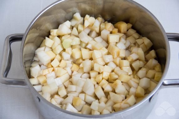 Pears and apples - recipe photo, step 4