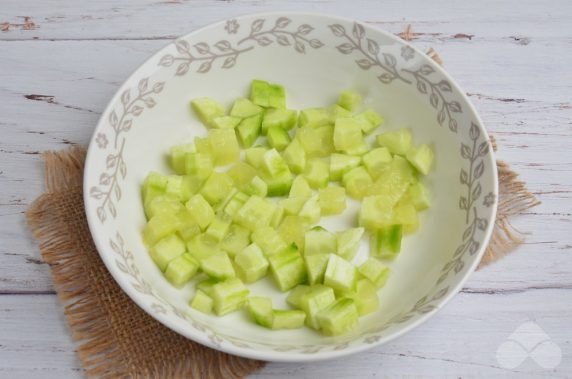 Peking cabbage with Feta - recipe photo, step 1