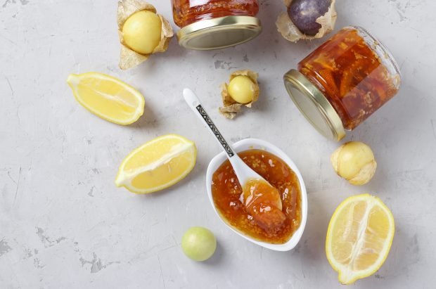 Physalis jam with lemon Physalis jam with lemon