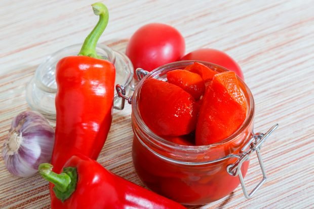 Pickled bell pepper for the winter Pickled bell pepper for the winter