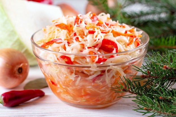 Pickled cabbage of quick preparation Pickled cabbage of quick preparation