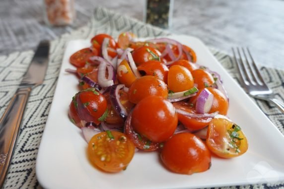 Pickled tomatoes in 30 minutes - recipe photo, step 8