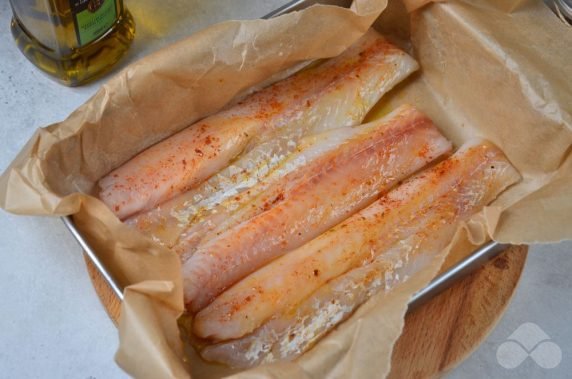 Plow in panning in the oven - recipe photo, step 2