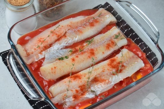 Plow with tomatoes and paprika in the oven - recipe photo, step 3