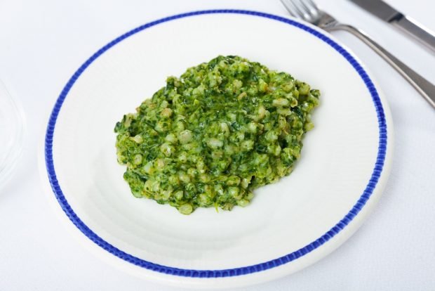 Porridge with spinach Porridge with spinach