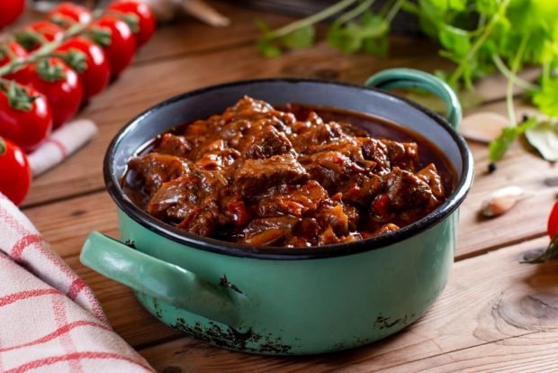 PP goulash of beef PP goulash of beef