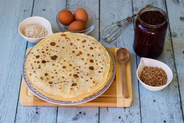 PP pancakes from oatmeal flour