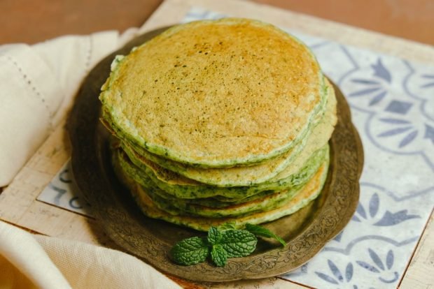 PP pancakes from zucchini