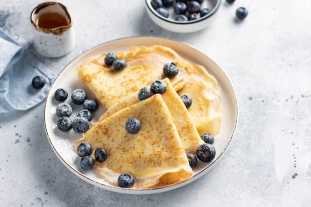 PP pancakes without flour