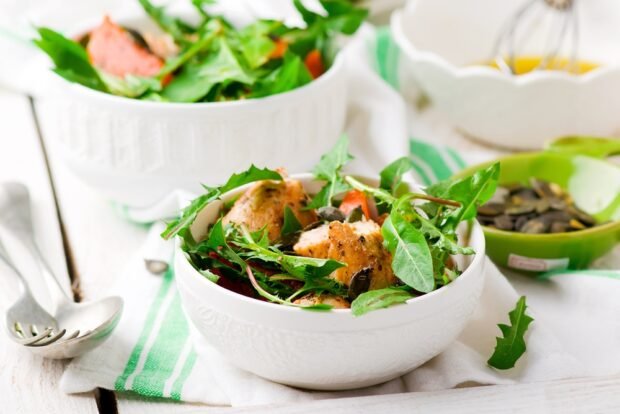Pumpkin and chicken salad Pumpkin and chicken salad