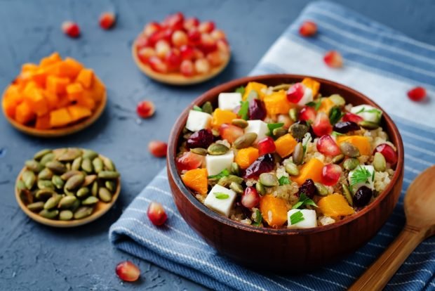 Pumpkin salad, grenade and cinema Pumpkin salad, grenade and cinema