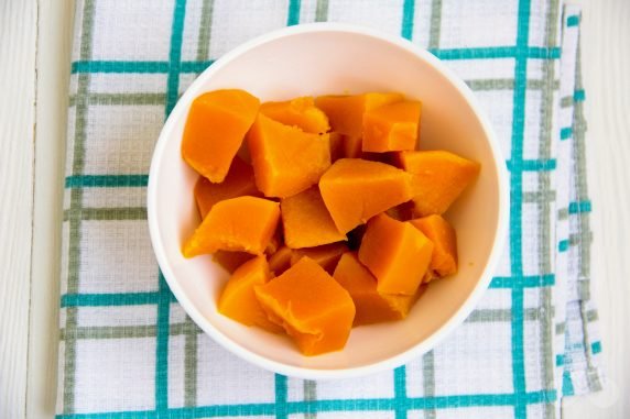Pumpkin smoothie with chia seeds - recipe photo, step 1