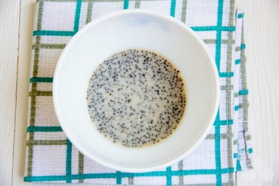 Pumpkin smoothie with chia seeds - recipe photo, step 2