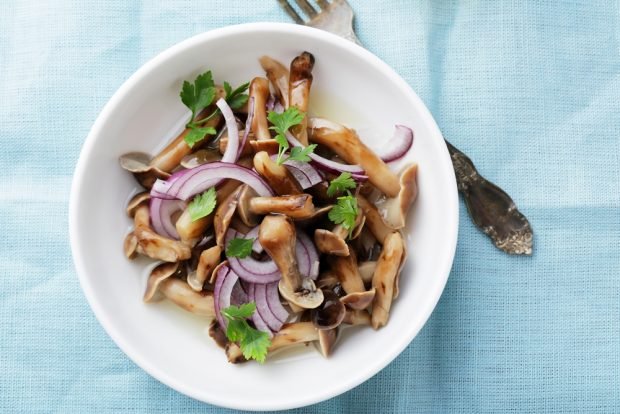 Pyatiminet with pickled mushrooms and onions Pyatiminet with pickled mushrooms and onions