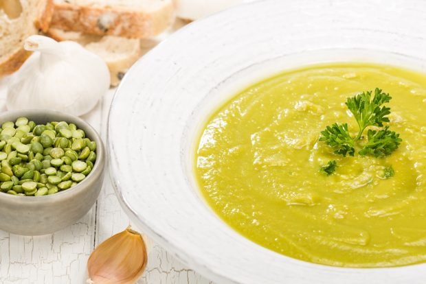 Quick pea puree soup Quick pea puree soup