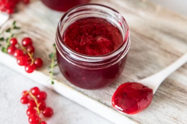 Redcurrant jam with agar-agar Redcurrant jam with agar-agar