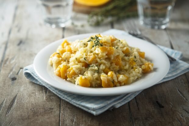 Risotto with pumpkin Risotto with pumpkin