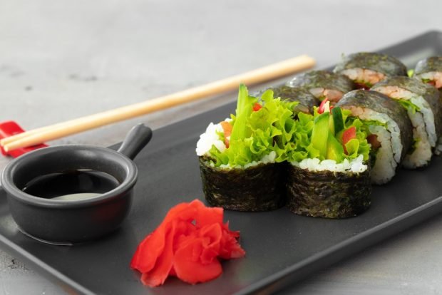 Rolls without fish Rolls without fish
