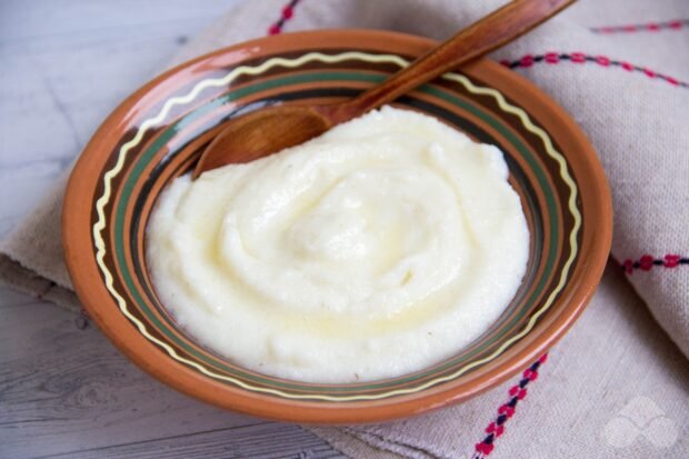 Sanny porridge on milk without lumps Sanny porridge on milk without lumps