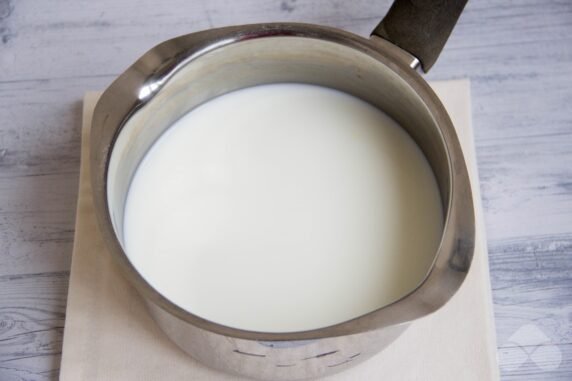 Sanny porridge on milk without lumps - recipe photo, step 1