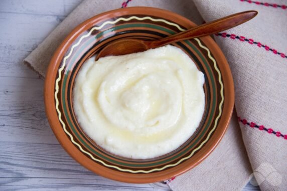 Sanny porridge on milk without lumps - recipe photo, step 5