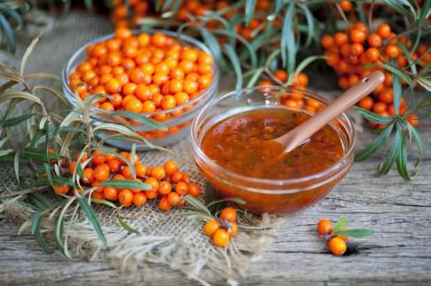 Sea buckthorn sauce for the winter Sea buckthorn sauce for the winter