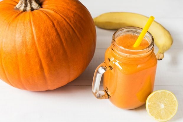 Smoothies from pumpkin