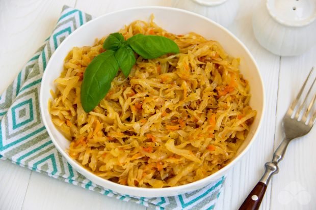 Stewed pp cabbage Stewed pp cabbage