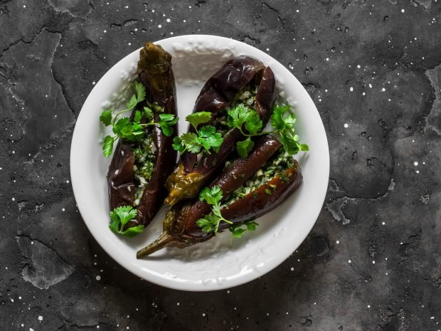 Stuffed eggplant for the winter Stuffed eggplant for the winter