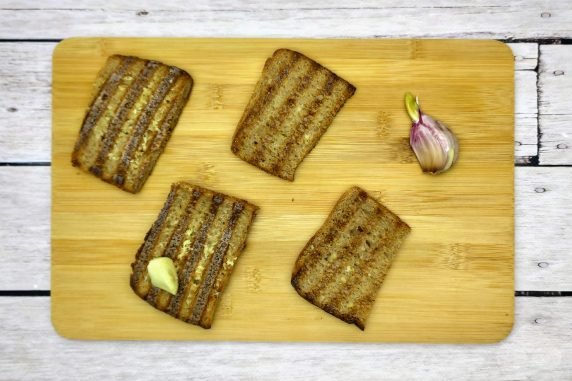 Toasts with avocado - recipe photo, step 3