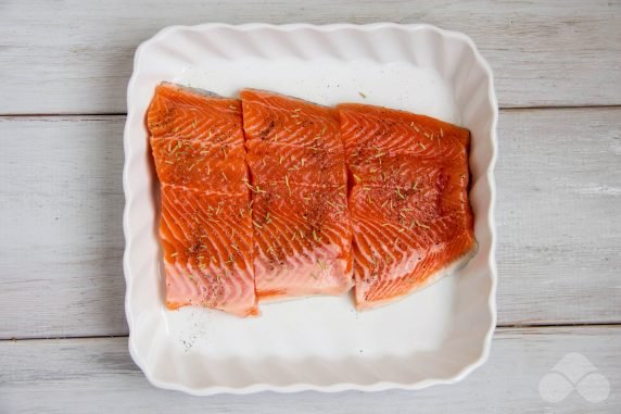 Trout fillet in the oven - recipe photo, step 1