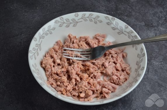 Tuna and vegetable salad - recipe photo, step 1