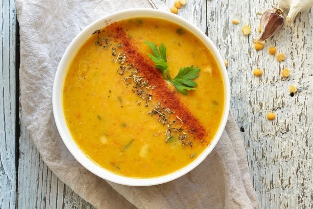 Vegan pea soup-puree Vegan pea soup-puree